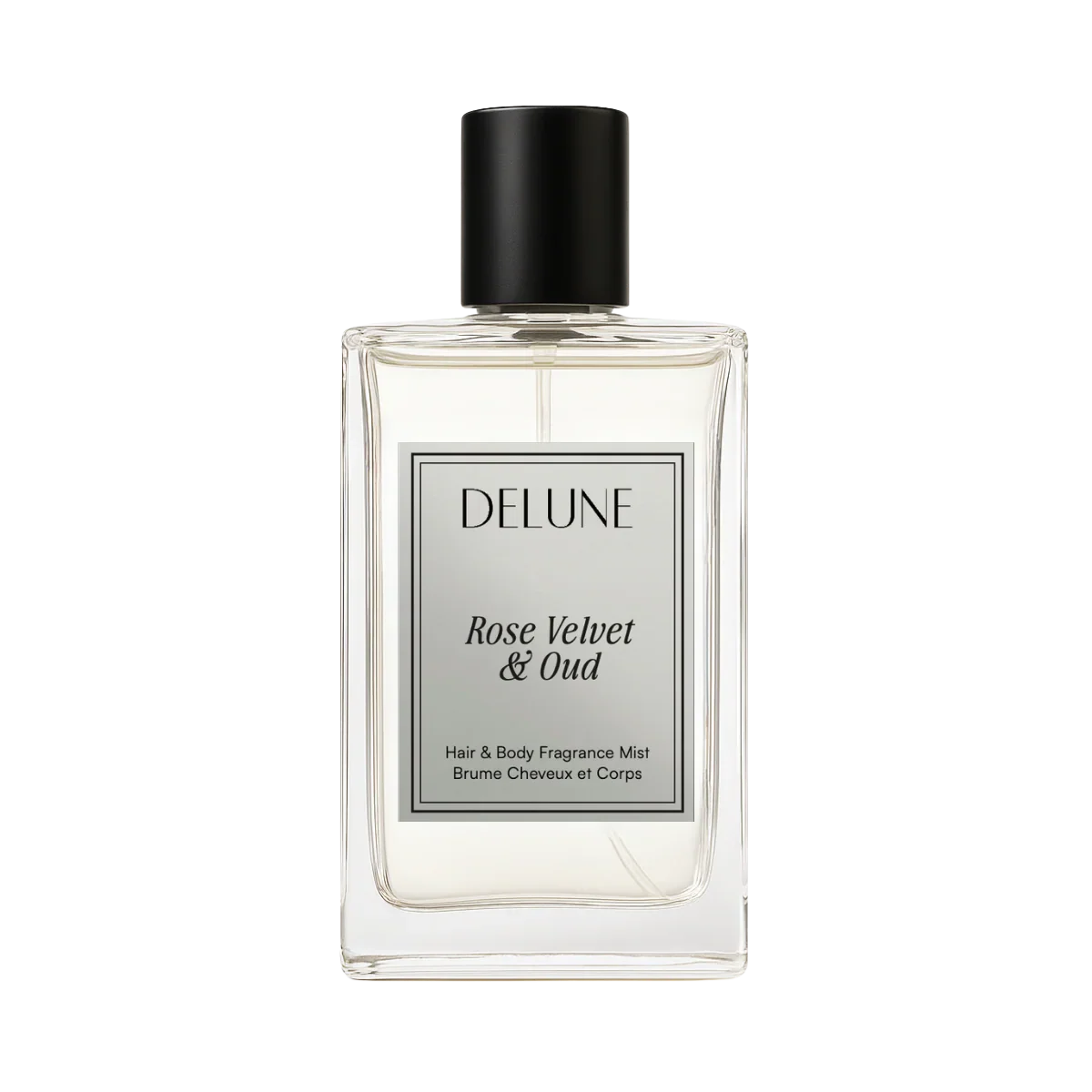 Hair perfume mist UAE – Delune Dubai Rose Velvet & Oud - Hair & Body Fragrance Mist