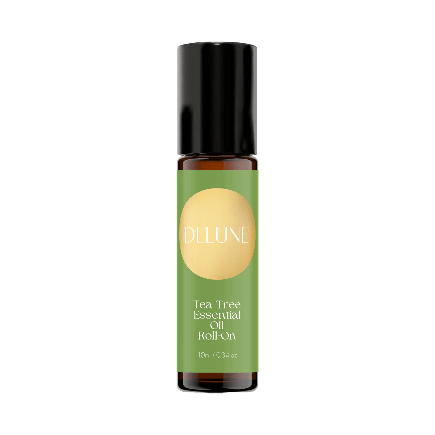 Tea Tree Essential Oil Roll-On, 10ml - Boost mindfulness and resilience with 10% tea tree in fractionated coconut oil for clean support.