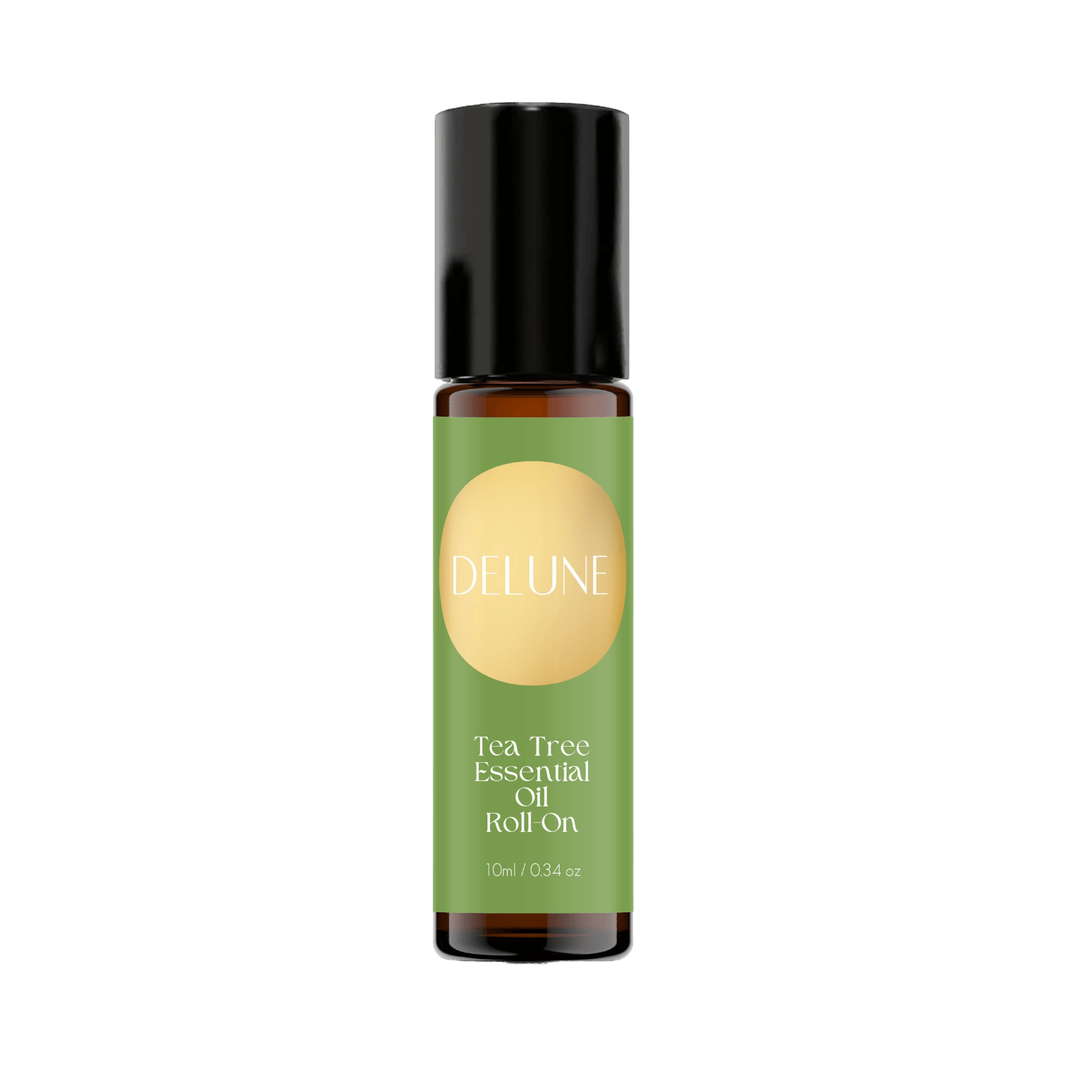 Tea Tree Essential Oil Roll-On, 10ml - Boost mindfulness and resilience with 10% tea tree in fractionated coconut oil for clean support.