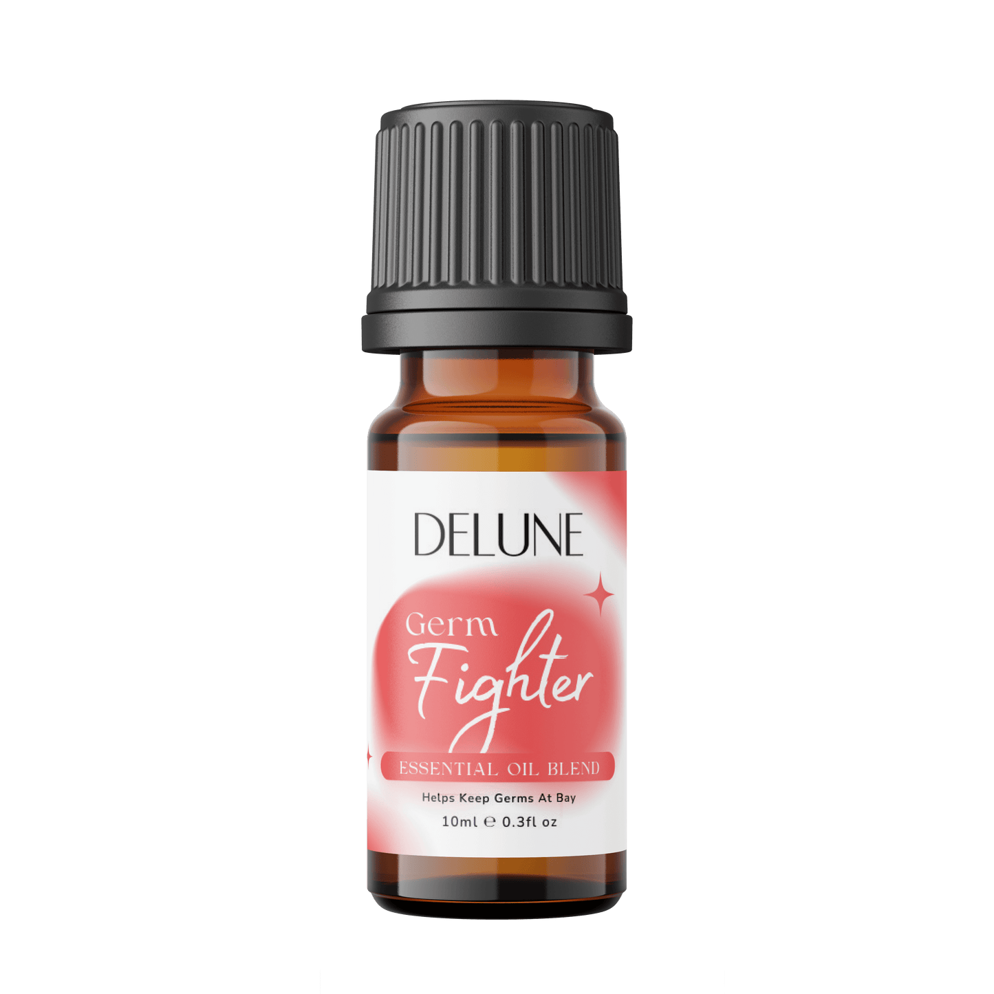 Delune Germ Fighter Essential Oil Blend bottle for protection and cleanliness, 10ml