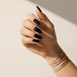 Noir Black Non-UV Nail Wraps