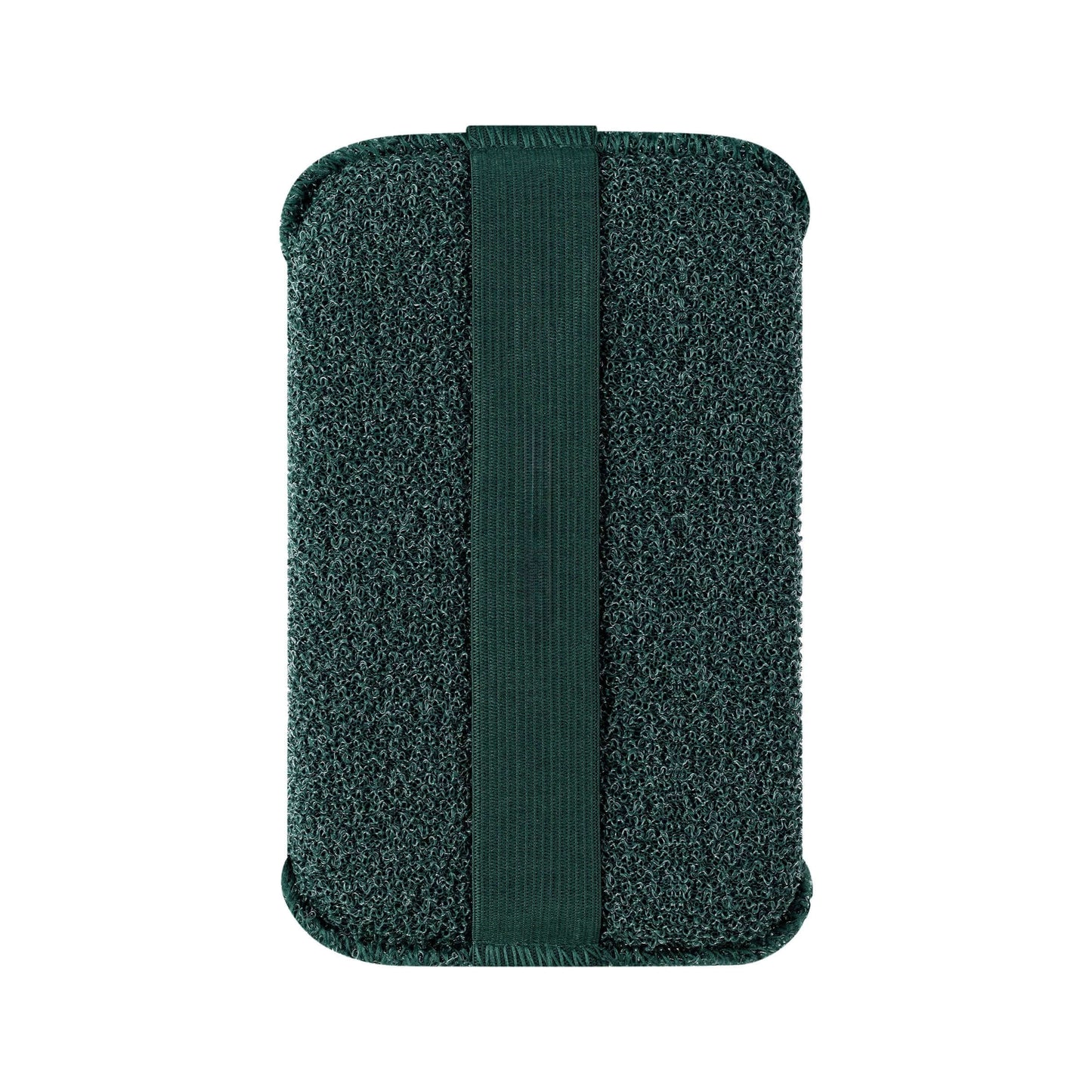 XL Body Buffer by Delune - Sustainable Exfoliating Scrubber with Easy-to-Hold Strap for Bath or Shower, Extra-Large Size