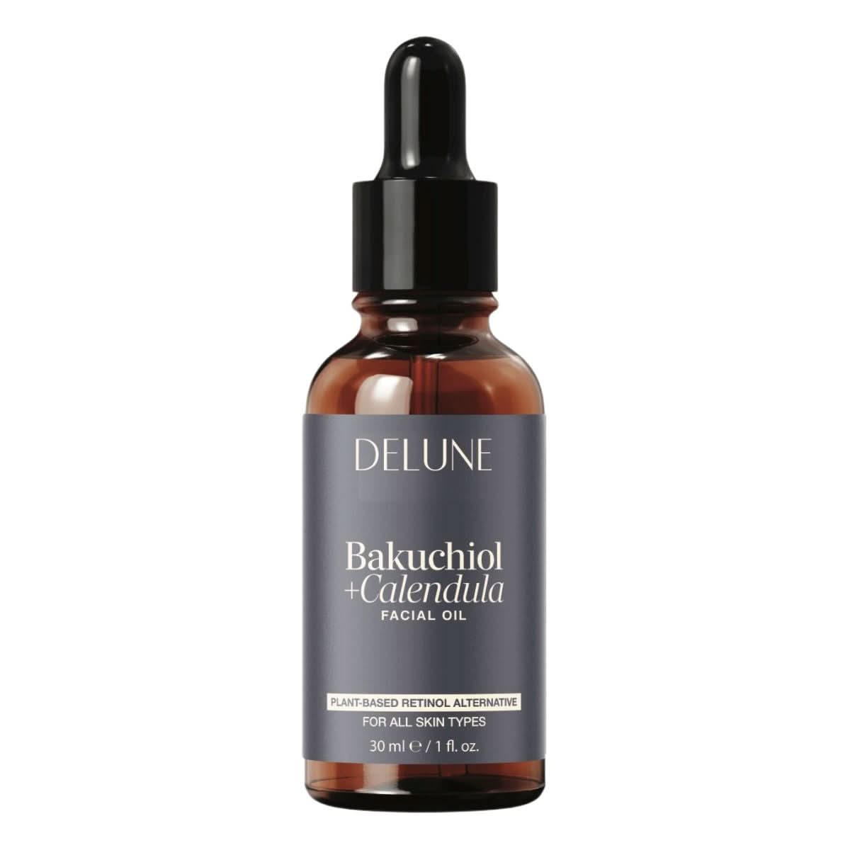 Face oil UAE – Delune Dubai Bakuchiol + Calendula Facial Oil