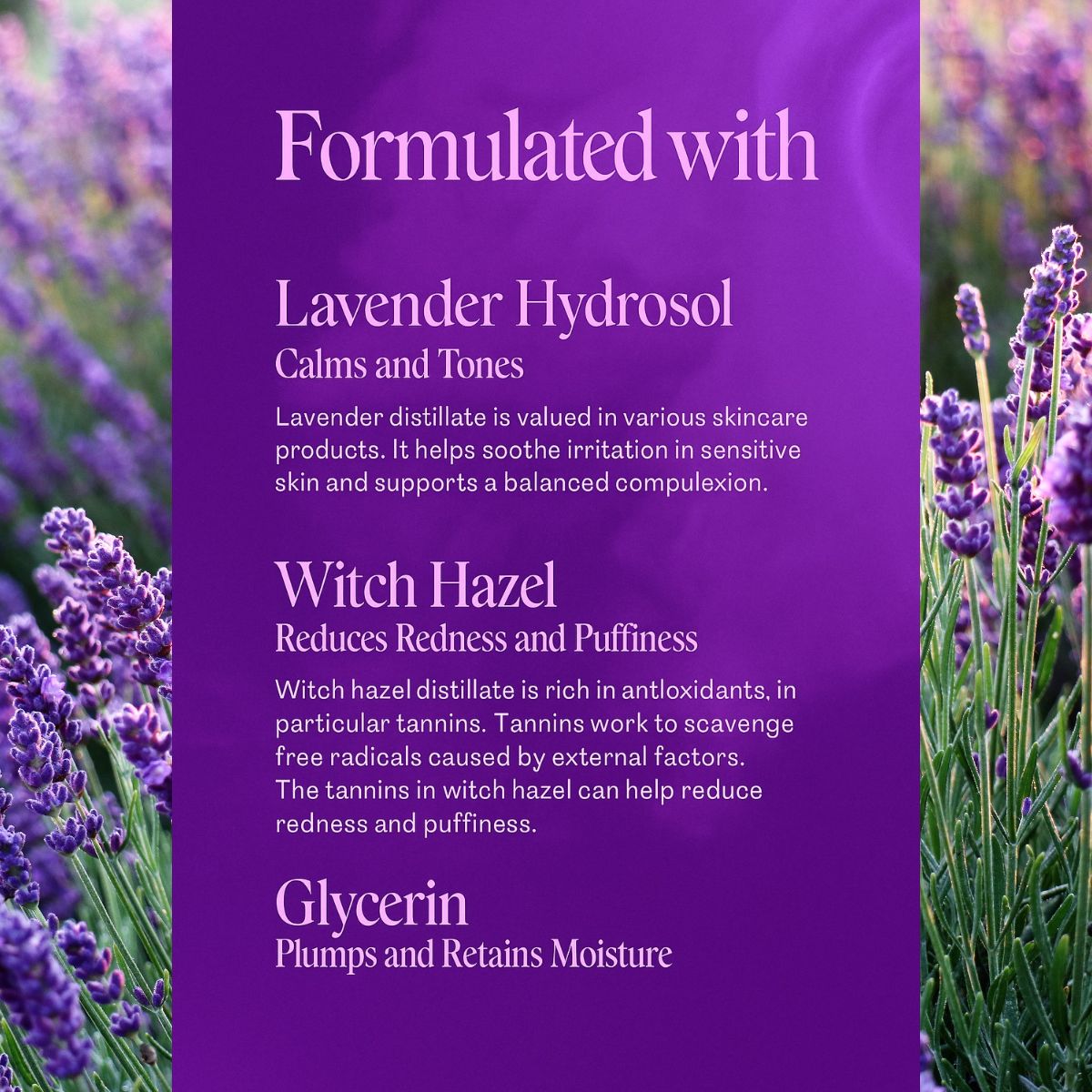 Calm Lavender Hydrosol Toner