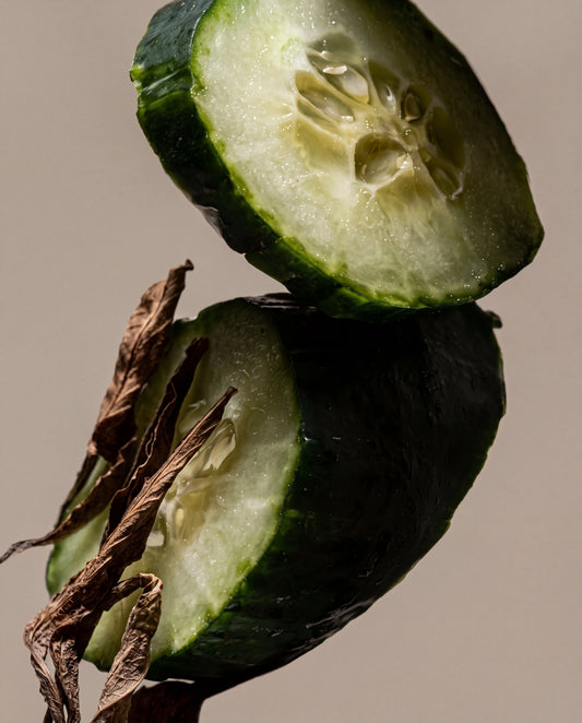 Perfume UAE – Delune Dubai Earl Grey & Cucumber scent notes: cucumber slices with dried Earl Grey tea leaves