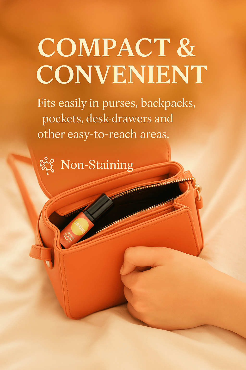 Роллер с эфирным маслом чайного дерева