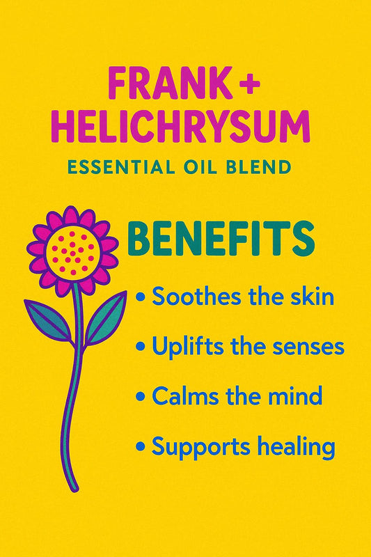 Frank + Helichrysum essential oil blend UAE – Delune Dubai Frank + Helichrysum (Pure Essential Oil Blend)