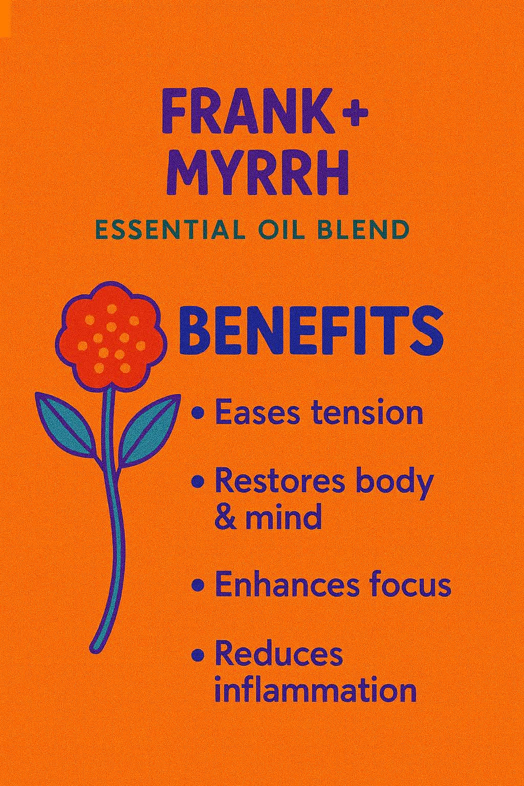 Frank + Myrrh essential oil blend UAE – Delune Dubai Frank + Myrrh (Pure Essential Oil Blend)