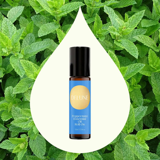 Peppermint roll-on UAE – Delune Dubai Peppermint Essential Oil Roll-On