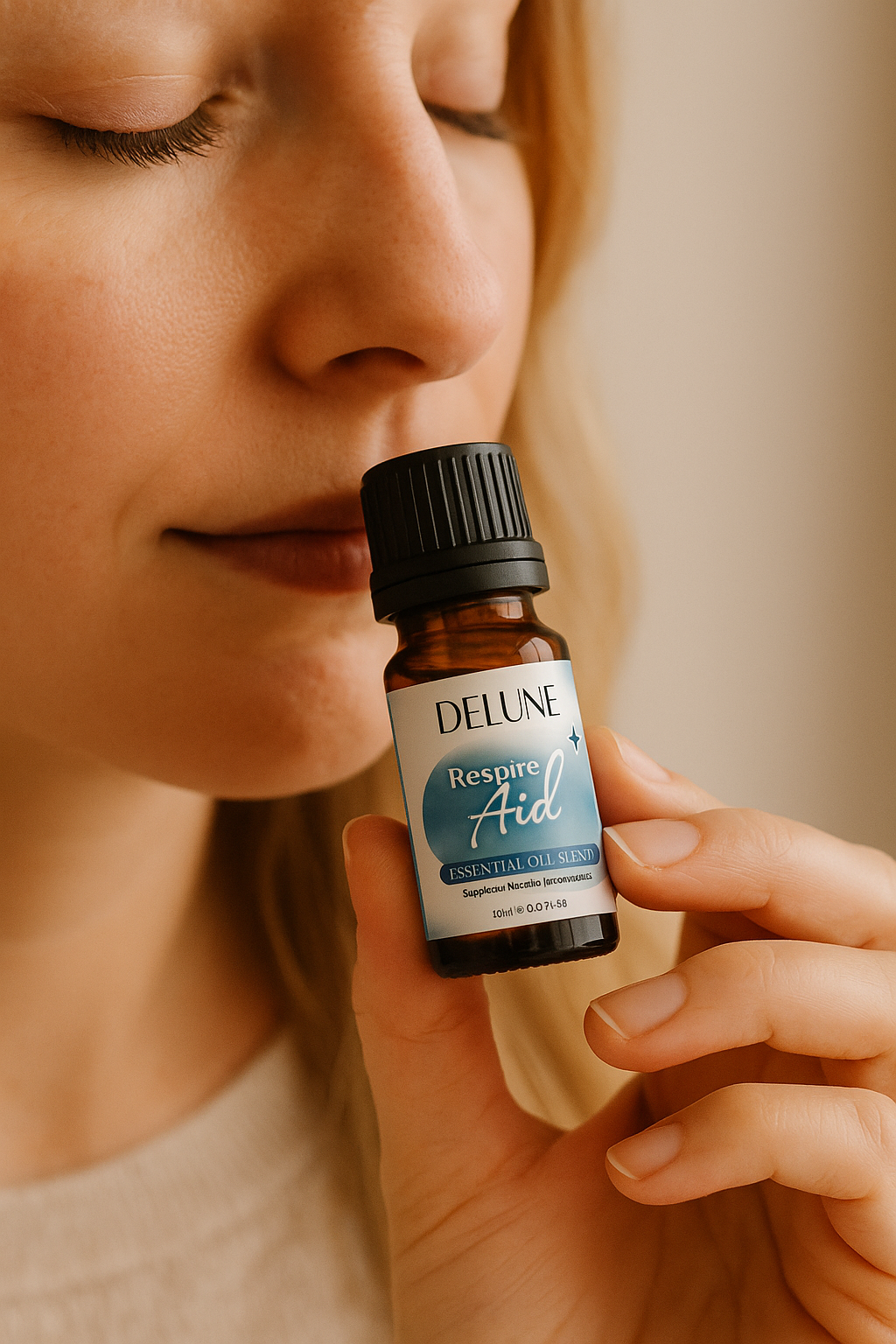 مزيج زيت التنفس العطري