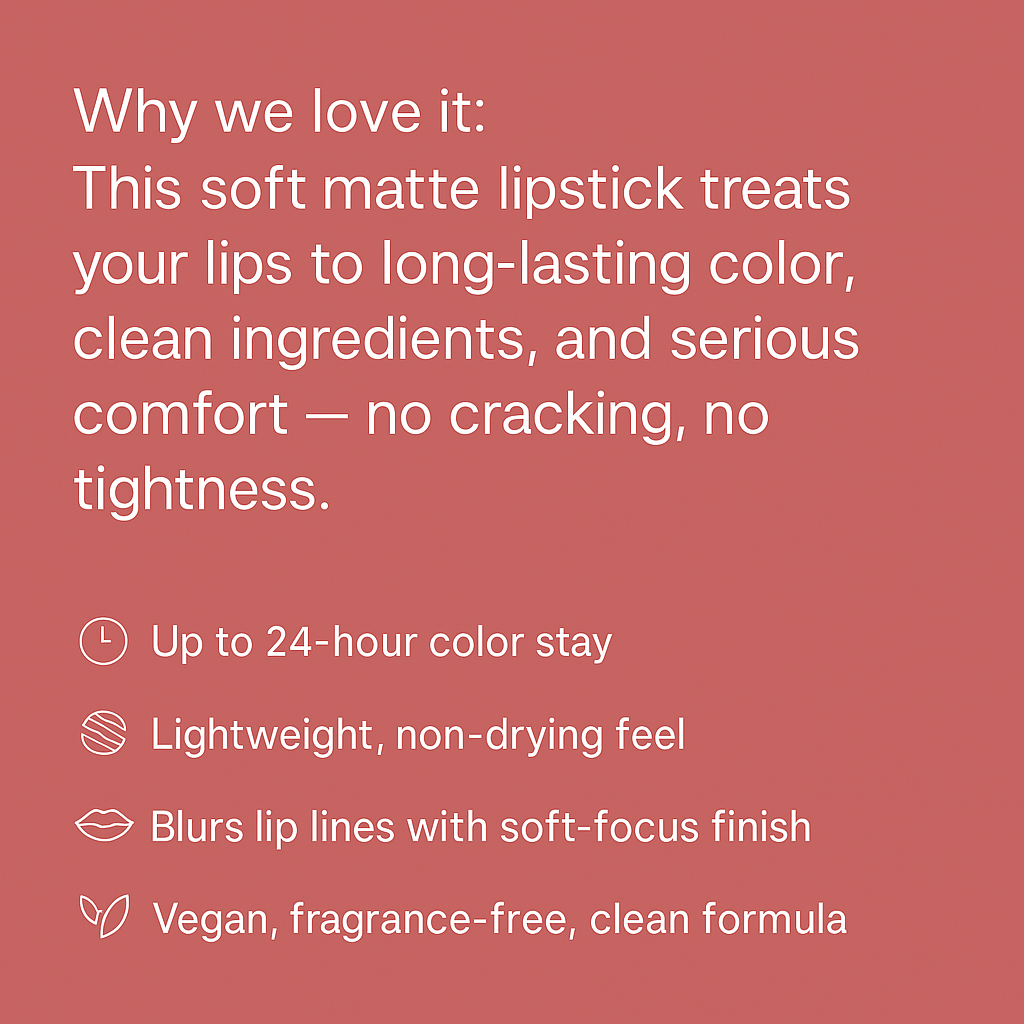 لکس میٹ 24 گھنٹے لپ اسٹک