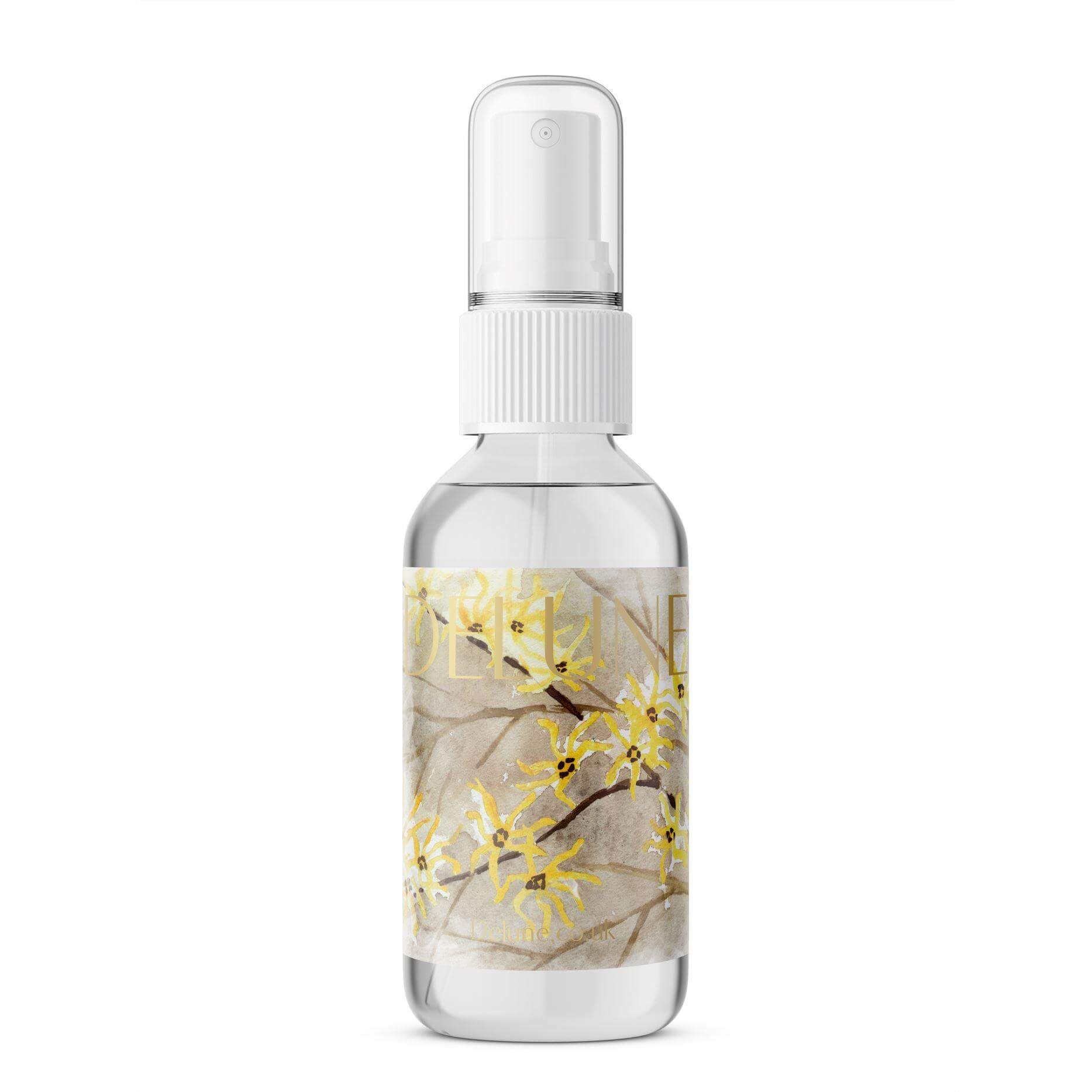 Witch Hazel Hydrosol Face Mist Bottle - Botanical Skin Tonic for Cleansing and Revitalizing