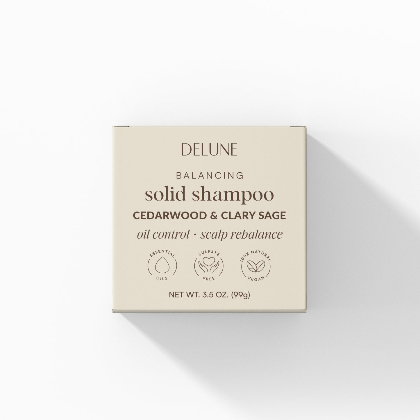 شامبو صلب بخلاصة خشب الأرز والمريمية - للتحكم في الزيوت وإعادة توازن فروة الرأس