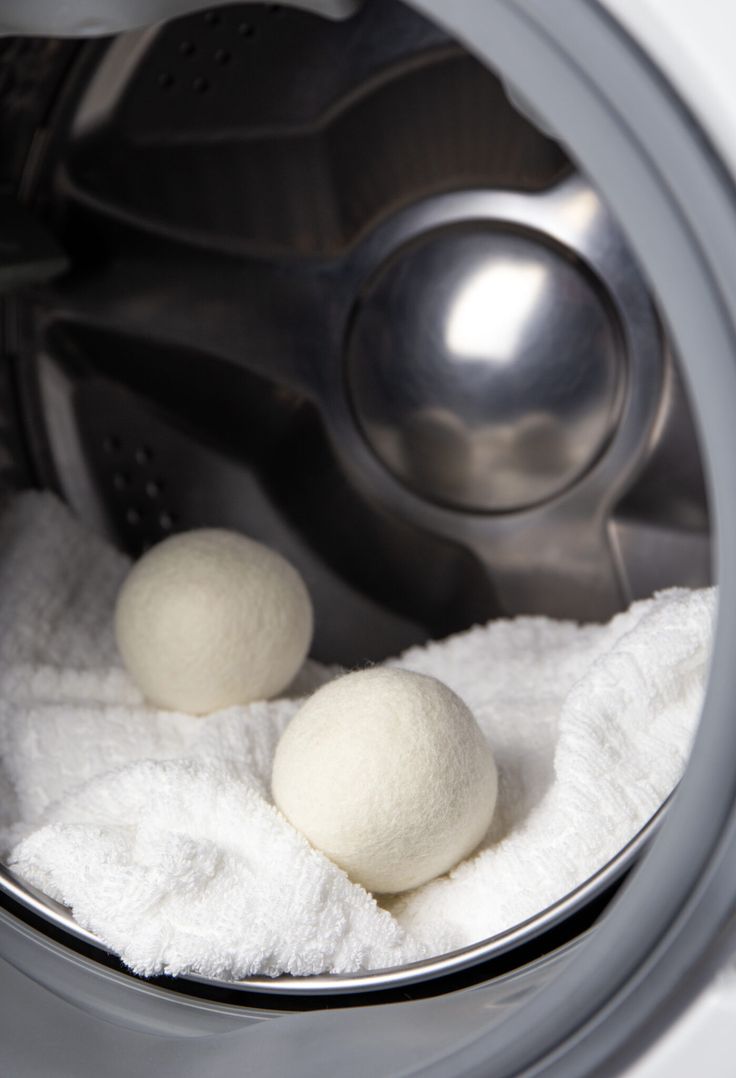 Organic Wool Laundry Dryer Balls - Set of 4