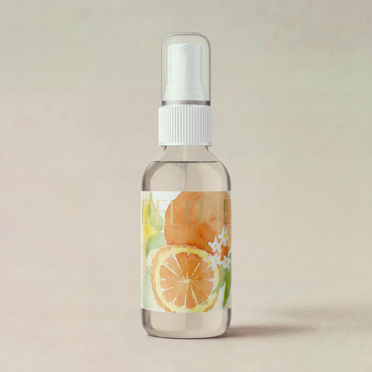 Face mist UAE – Delune Dubai Blood Orange Hydrosol, 100ml facial mist