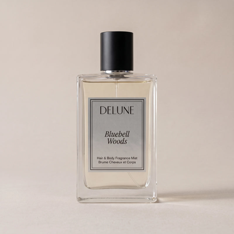 Hair perfume mist UAE – Delune Dubai Bluebell Woods Hair & Body Fragrance Mist