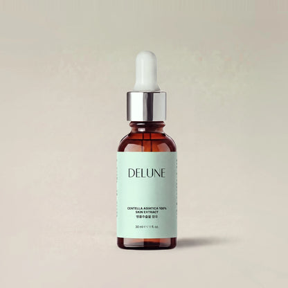 Face essence UAE – Delune Dubai Centella Asiatica Skin Extract 30ml dropper bottle