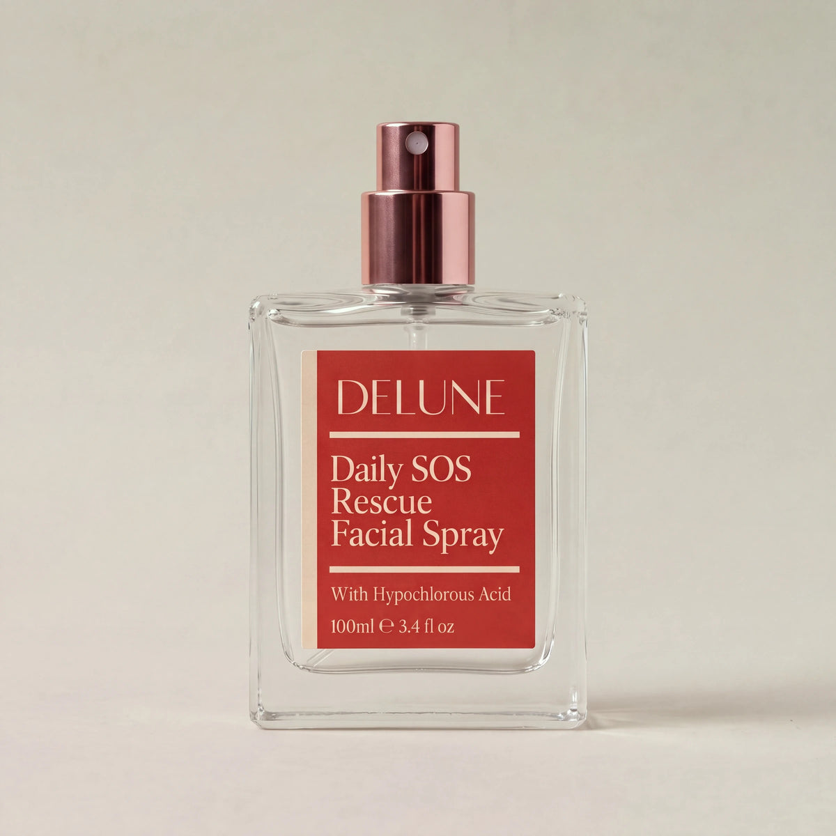 Facial spray UAE – Delune Dubai Daily SOS Rescue Facial Spray studio packshot