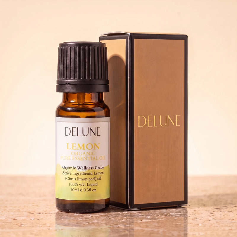 Organic lemon essential oil UAE – Delune Dubai Lemon Organic Wellness Grade Essential Oil