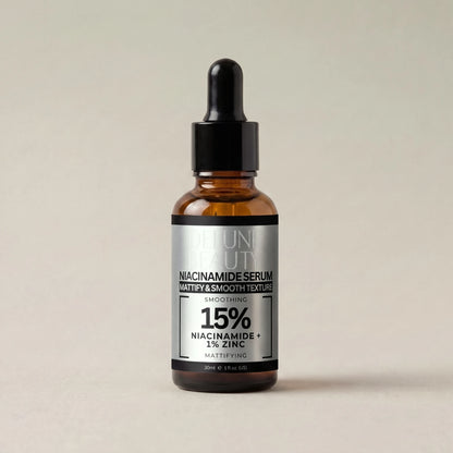 Face serum UAE – Delune Dubai Niacinamide and 1% Zinc Serum studio packshot