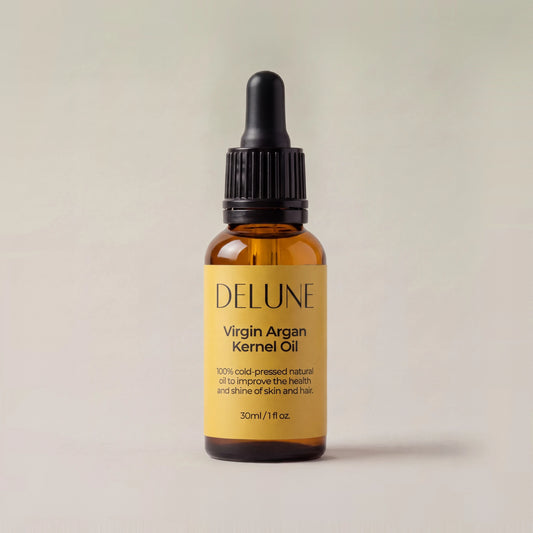 Argan Kernel Oil UAE – Delune Dubai Virgin Argan Kernel Oil 30ml dropper bottle