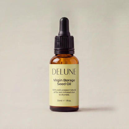 Borage Seed Oil UAE – Delune Dubai Virgin Borage Seed Oil 30ml dropper bottle
