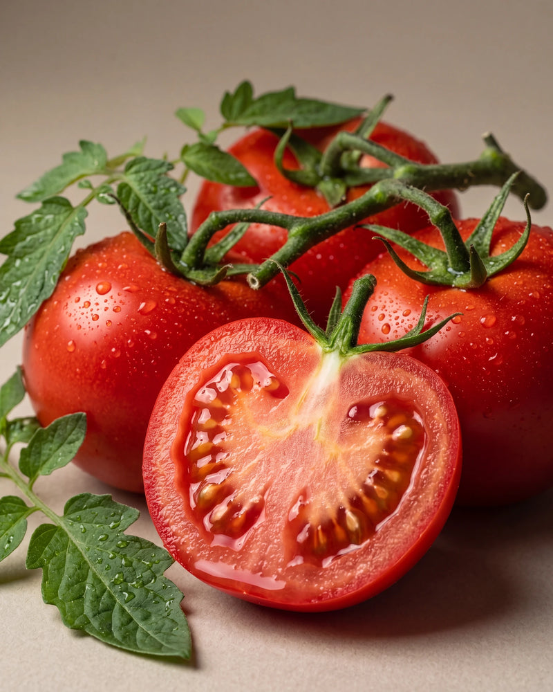 Tomato Seed Oil UAE – Delune Dubai Virgin Tomato Seed Oil botanical still life