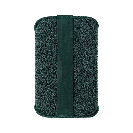 XL Body Buffer by Delune - Sustainable Exfoliating Scrubber with Easy-to-Hold Strap for Bath or Shower, Extra-Large Size