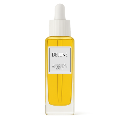 Delune Jasmine & Neroli Luxury Face Oil Bottle