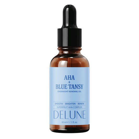 AHA + Blue Tansy Overnight Renewal Oil