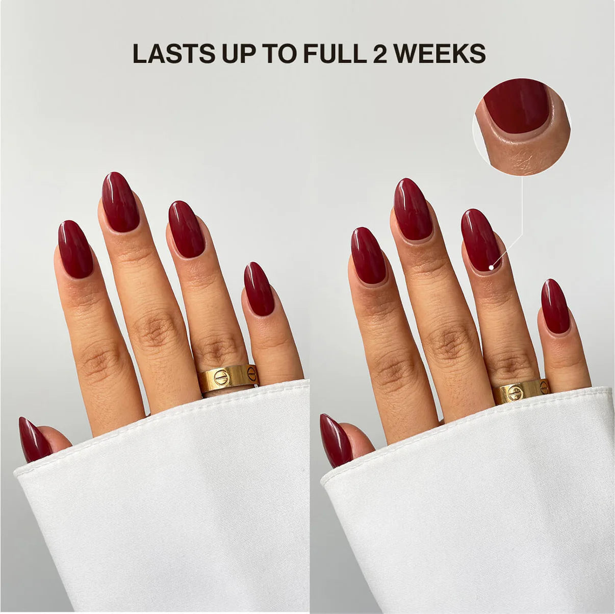 French Manicure (Part Transparent) (Non-UV Nail Wraps)