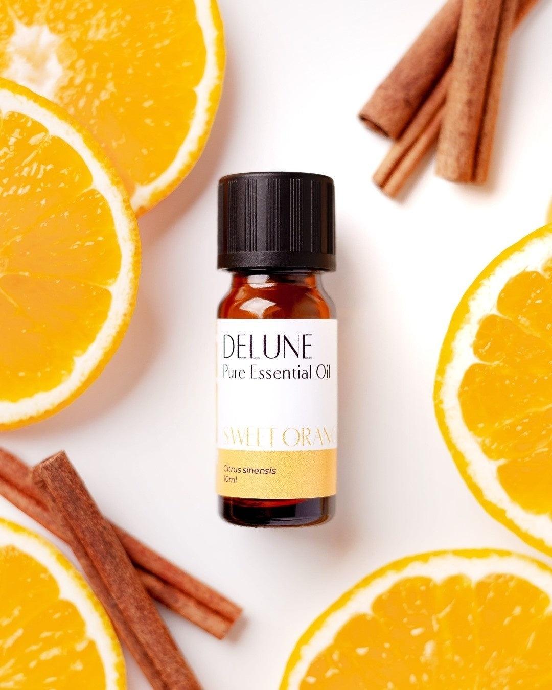 Sweet Orange Pure Essential Oil - Delune Dubai