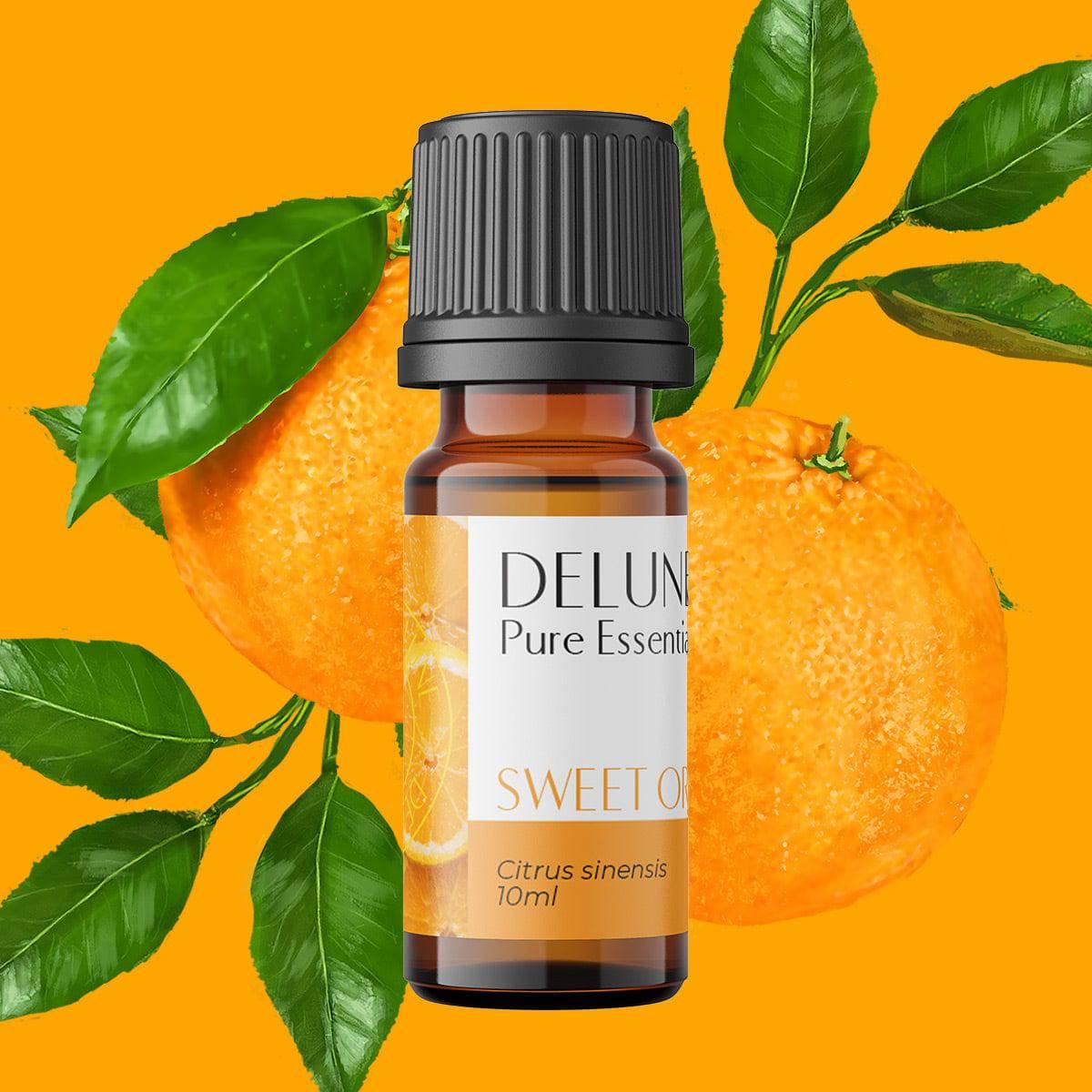 Sweet Orange Pure Essential Oil - Delune Dubai